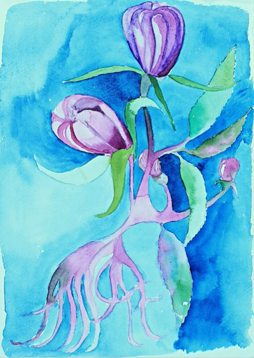 Meditation and Watercolour workshop with Christina Darras