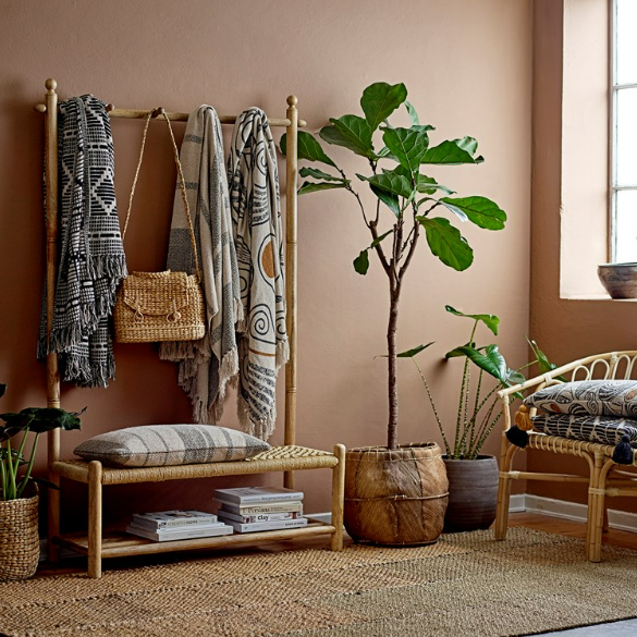 BLOOMINGVILLE - NOE THROW,  RECYCLED COTTON