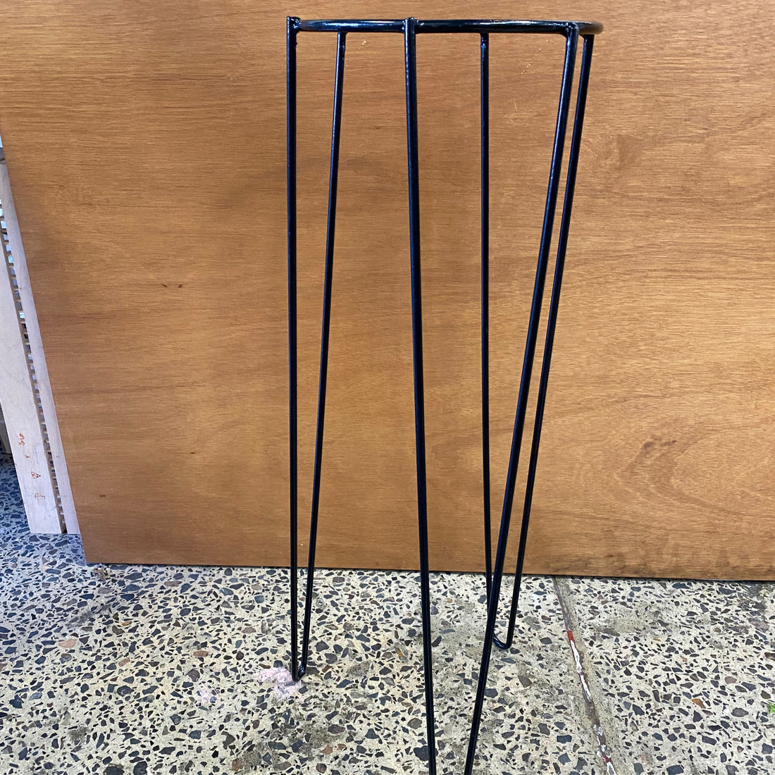 Tripod Plant Stand In Black