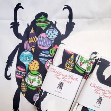 TMN | Christmas Beetle Tea Towel