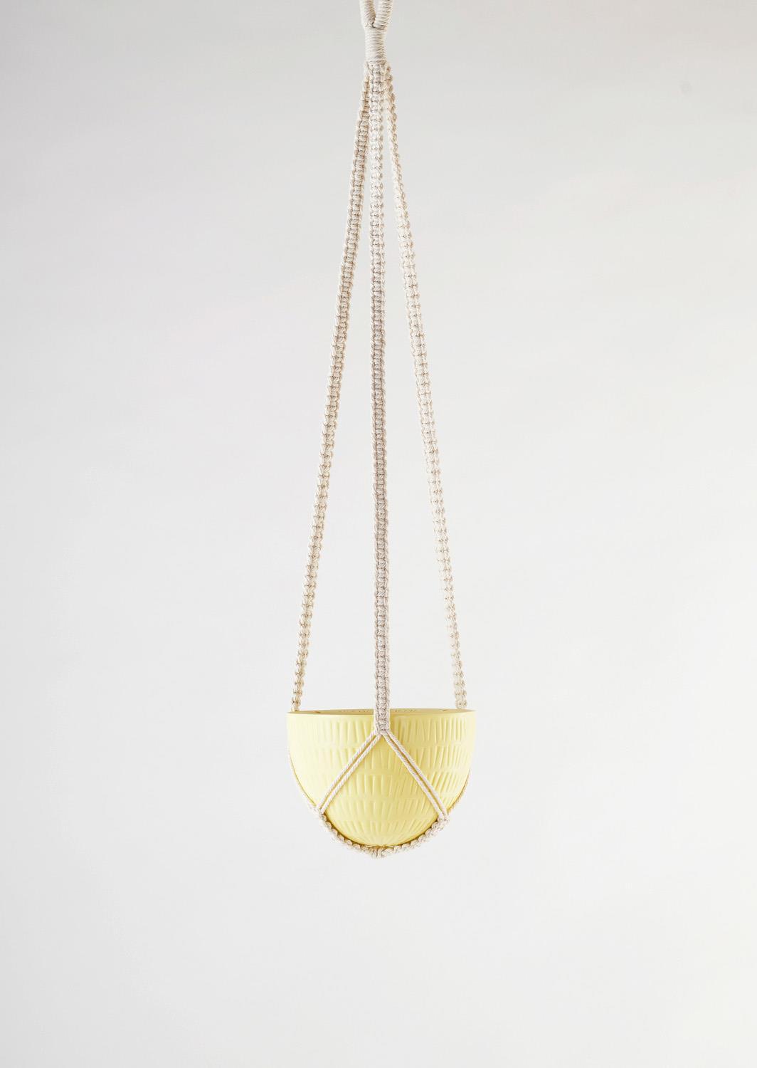 A&C Macrame Hanging Planter | small