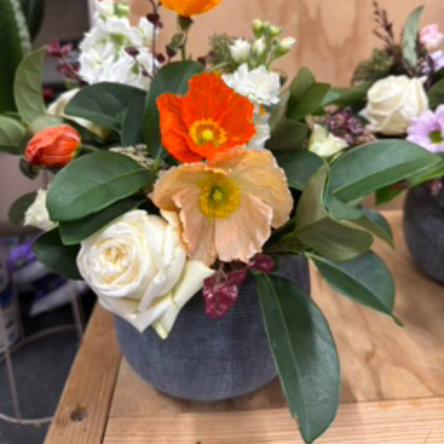 $45 Arrangement in decorative pot