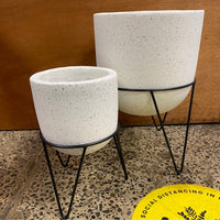 Terrazzo Egg with Stand