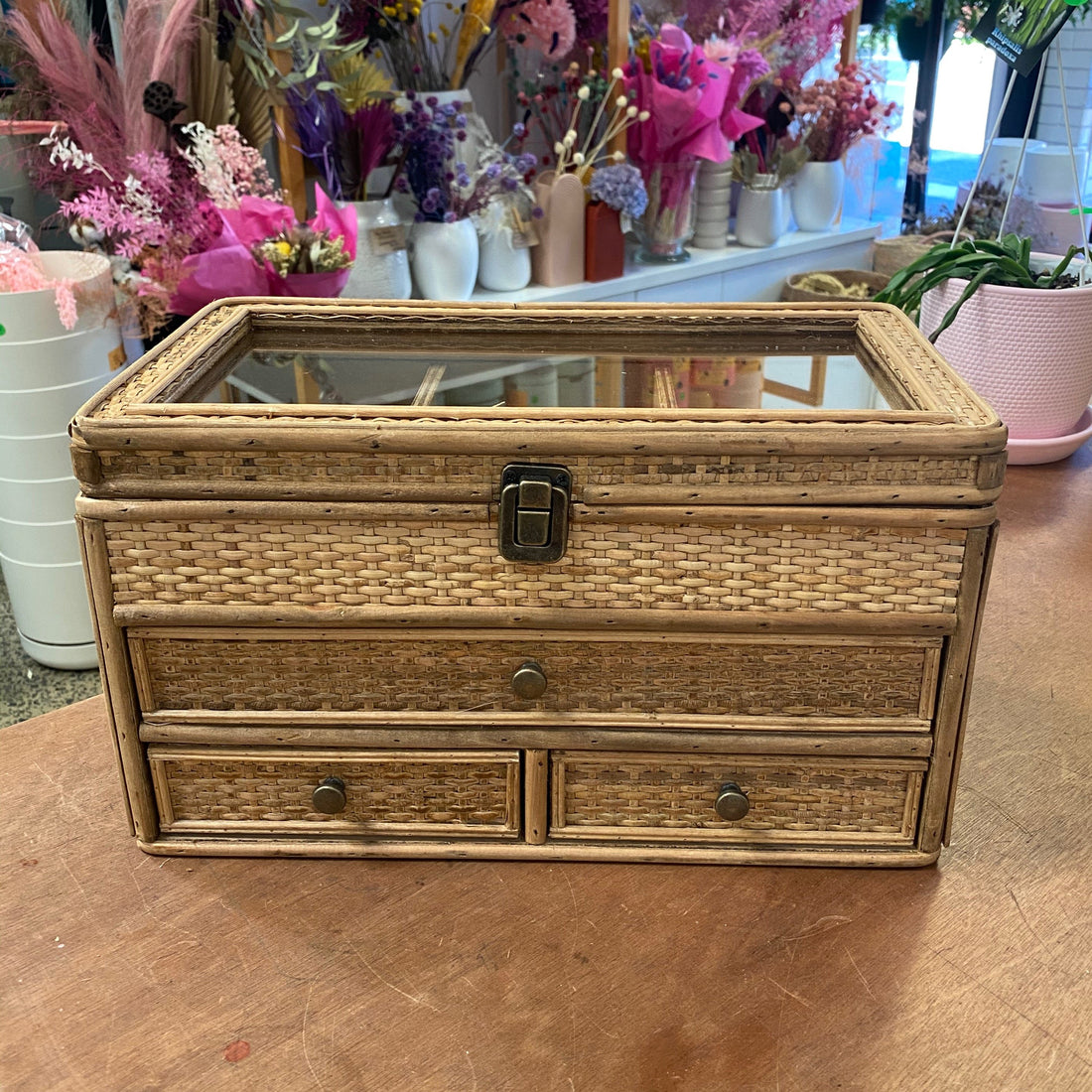 Wicker Storage Box