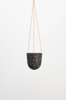 Terrazzo Hanging Pot | Midnight Terrazzo