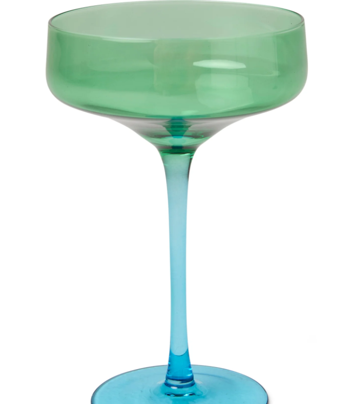 Pistachio Crush Margarita Glass | set of 2