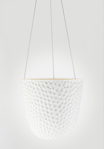 A&C Embossed Hanging Planter