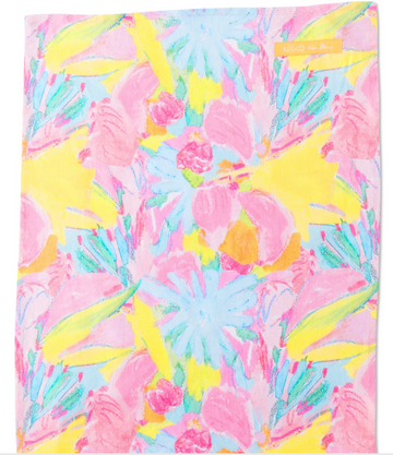 Kip&Co x Ken Done Pastel Blooms Linen Tea Towel