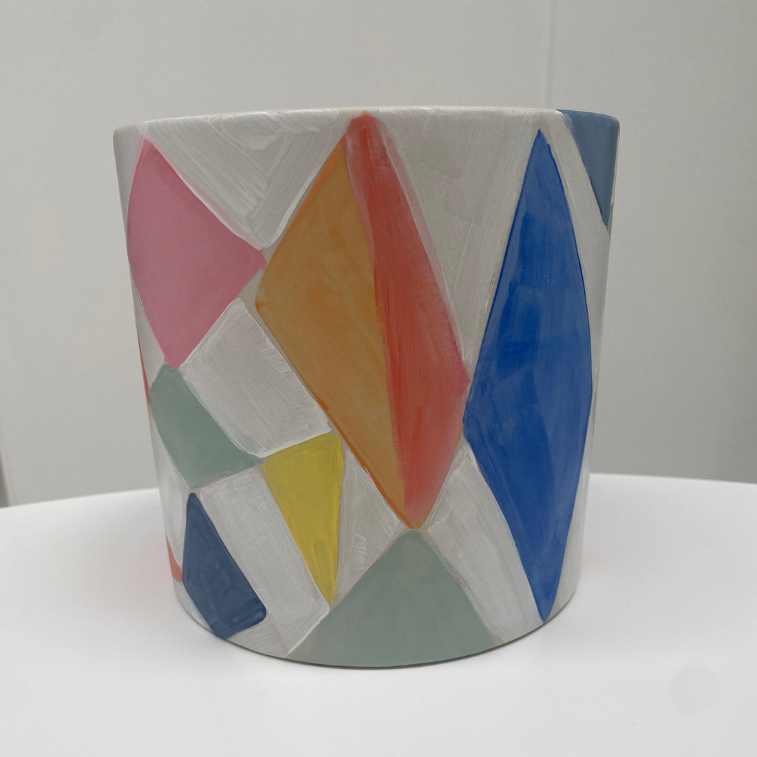 Clare Whitney Hand Painted Ceramic Pot