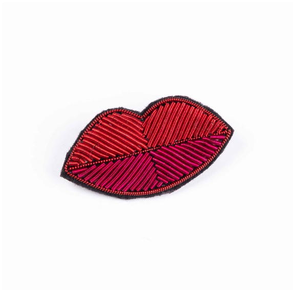 Red Lip Brooch | Parisian Cool