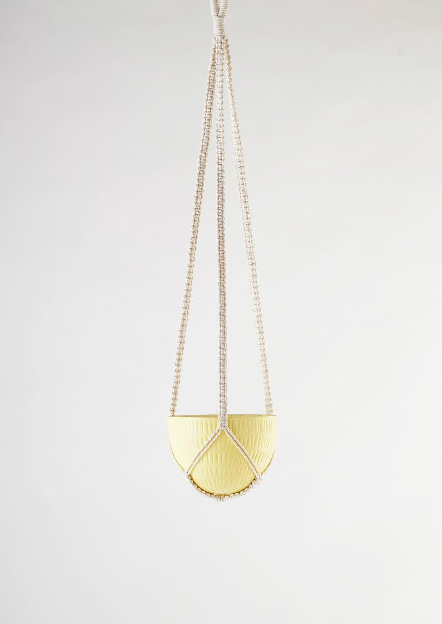 A&C Macrame Hanging Planter | small