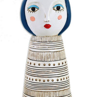 Ellen Designs | Lady Blue Planter-Vase