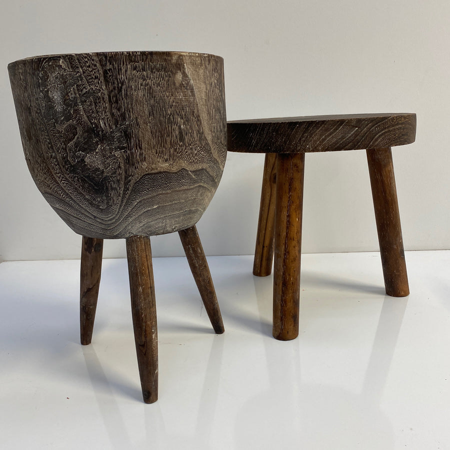 Timber stools