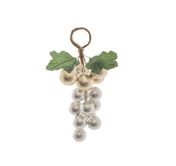 Mini Berry Cluster Teardrops Champagne