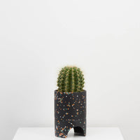 Archie Pot | Black Terrazzo