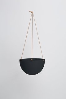 Block Colour Dome Hanging Planter | MIDNIGHT