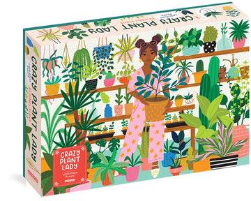 CRAZY PLANT LADY | 1000 piece puzzle by Isabel Serna