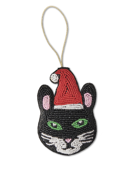 Cat Santa Decoration