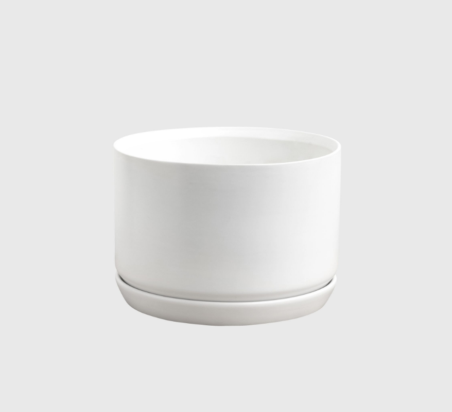 OSLO PLANTER WIDE WHITE