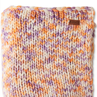 Boysenberry Pie Chunkey Knit Blanket