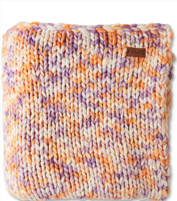 Boysenberry Pie Chunkey Knit Blanket