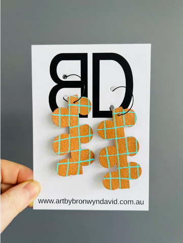 Flora Hoops by Bronwyn David