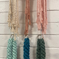 Macrame plant hangers