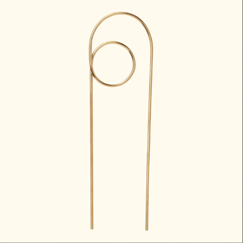 IVY MUSE brass plant LOOP