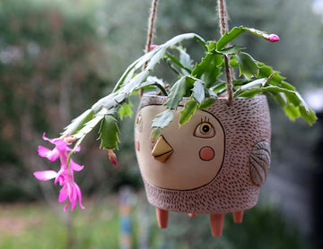 Ellen Designs | Birdie Hanging Planter