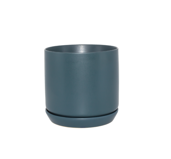 OSLO PLANTER | MEDIUM | NAVY | POTTED
