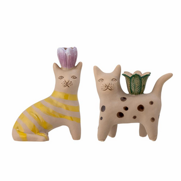 Bloomingville Mamie Cat Candlestick