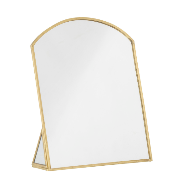 Inge Table Mirror | Brass | Bloomingville