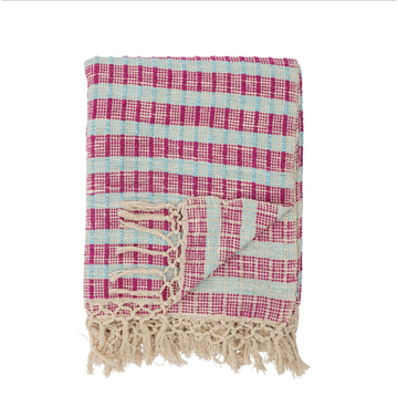 BLOOMINGVILLE - FAUSIA THROW,  COTTON