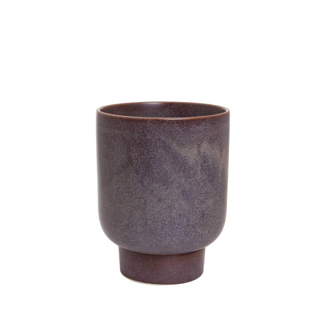 Comet Planter | Large | Coffee | Potted