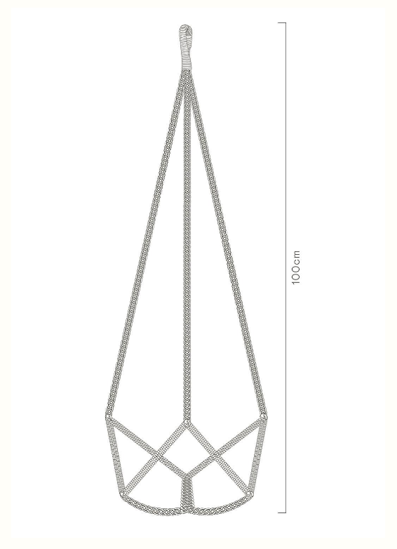 A&C Macrame Hanger | 100cm