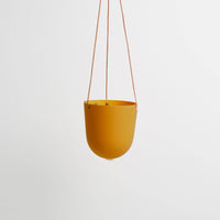 Block Colour Hanging Pot | Golden