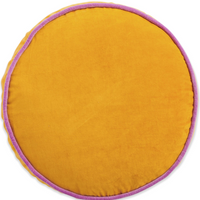 Mango Daiquiri Velvet Pea Cushion