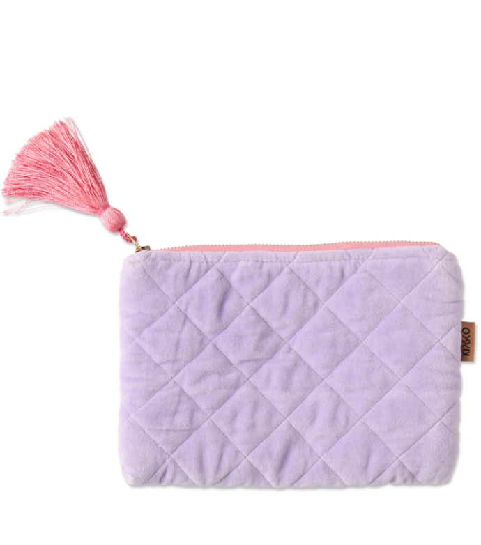 Lilac Velvet Cosmetics Purse