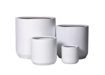 Hoian Cylinder | white