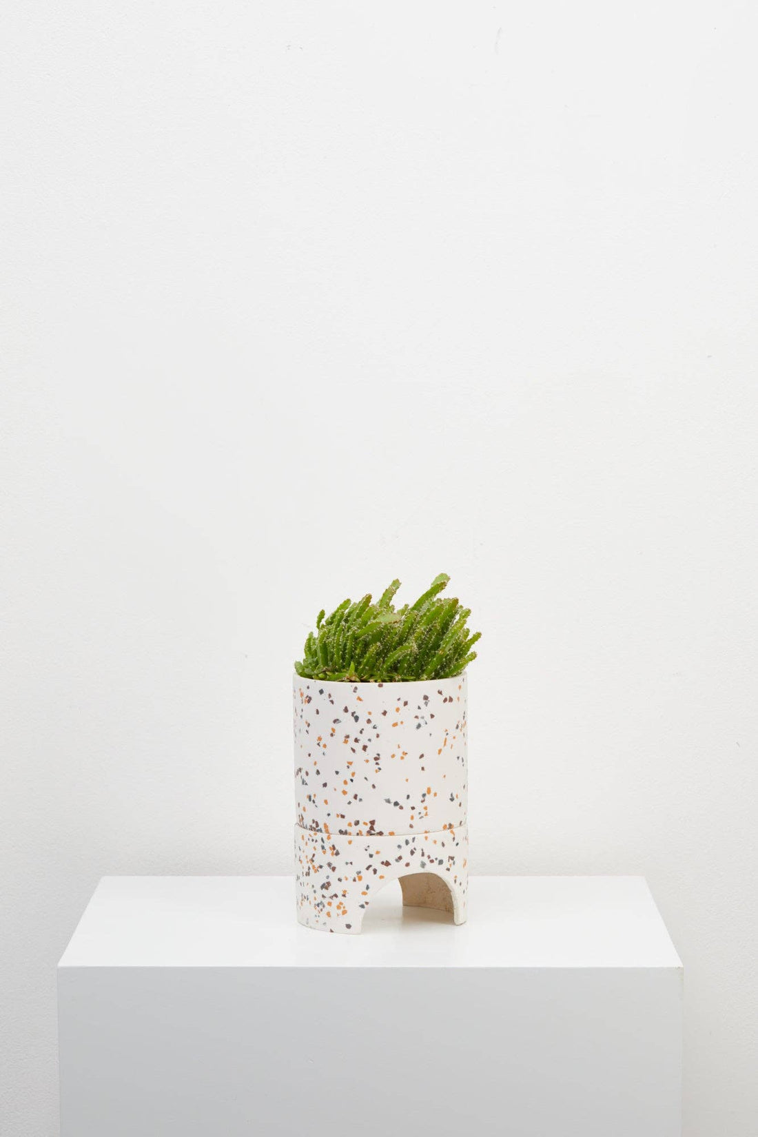 Archie Pot | White Terrazzo