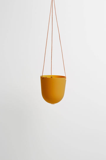 Block Colour Hanging Pot | Golden