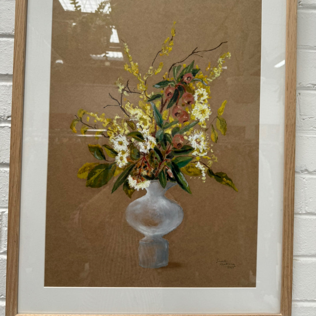 White Flowering Gum, Wattle and Gum Nuts | Sarah Hankinson