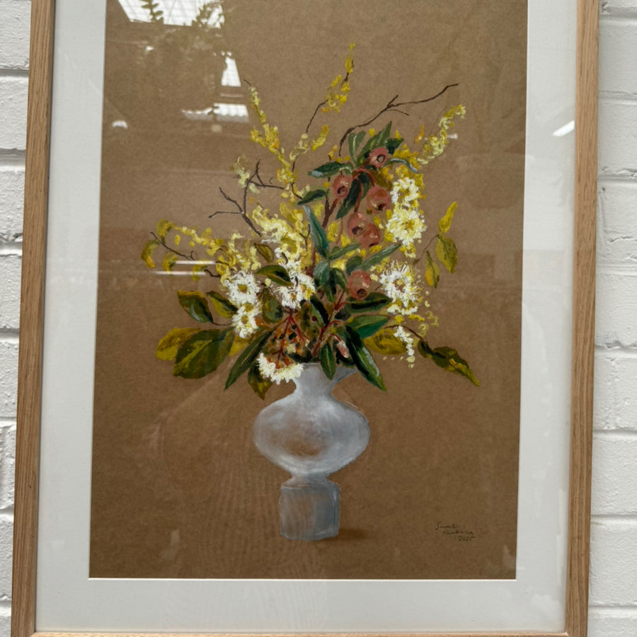 White Flowering Gum, Wattle and Gum Nuts | Sarah Hankinson