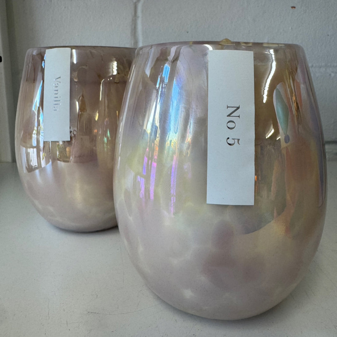 Pearlescent Tear Drop Candle | 380gm