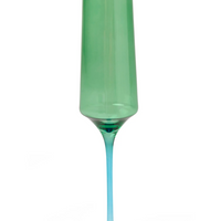 Pistachio Crush Champagne Glasses | set of 2