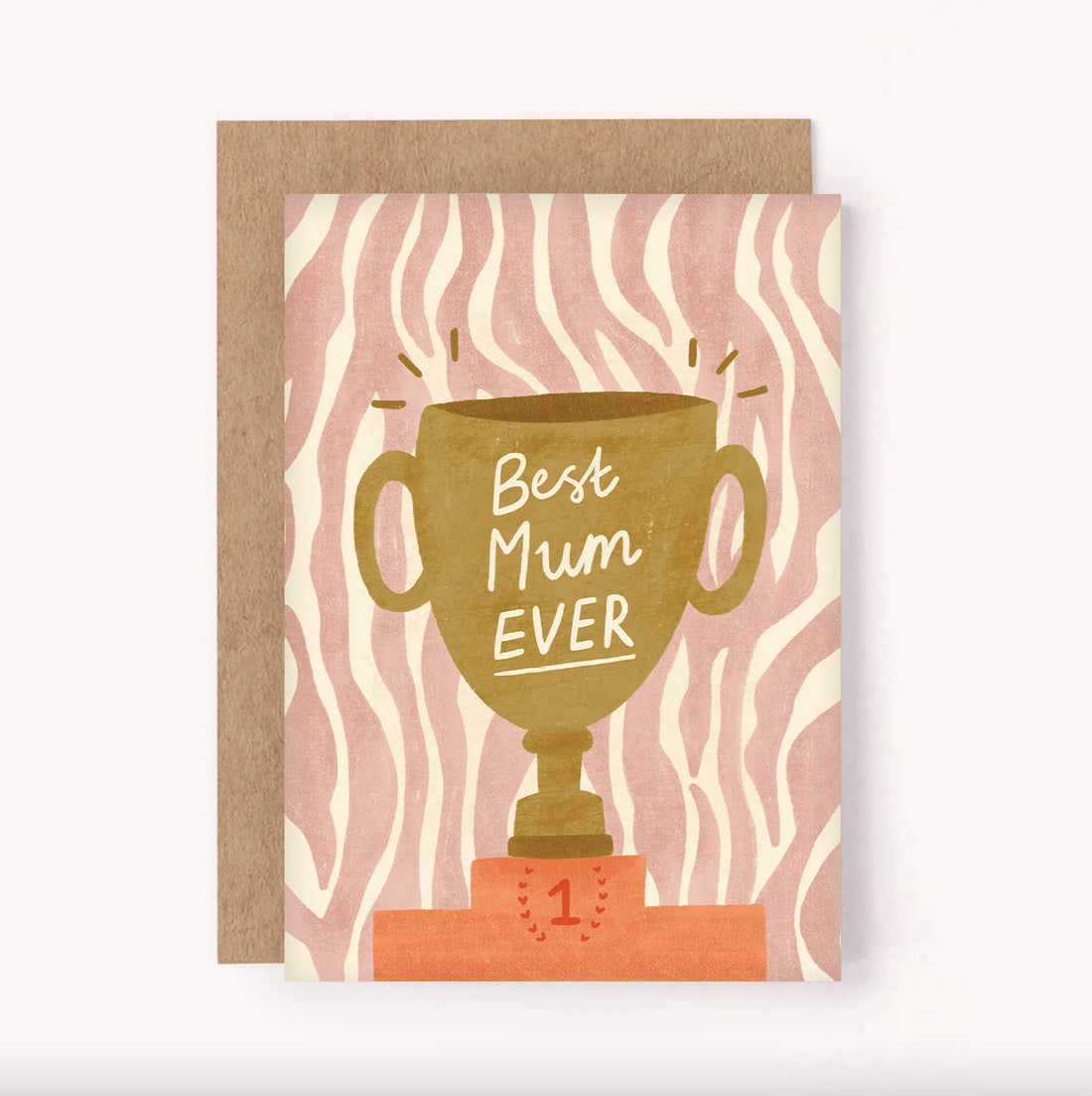 Lauren Sissons Studio - Best Mum Ever Trophy Card