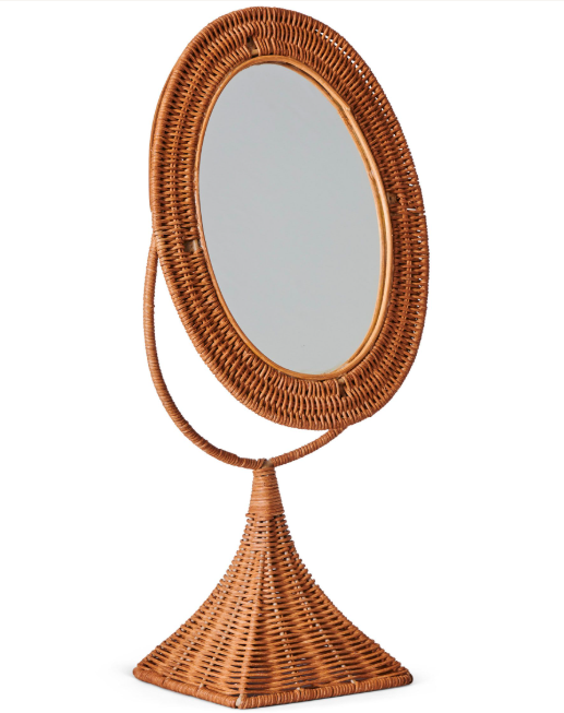 Salon rattan Mirror