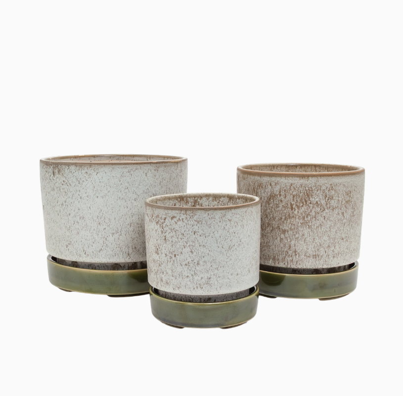Pollock Planter | Large | Limestone | Potted