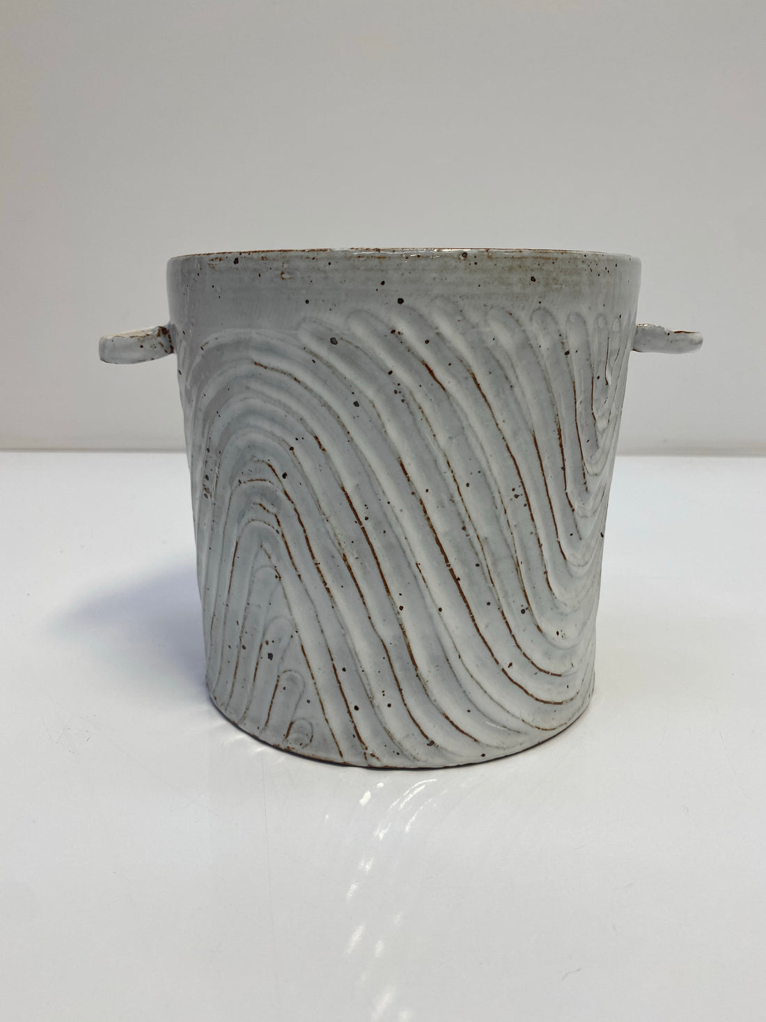 Angus & Celeste Milk Wash Artisan Planter Large