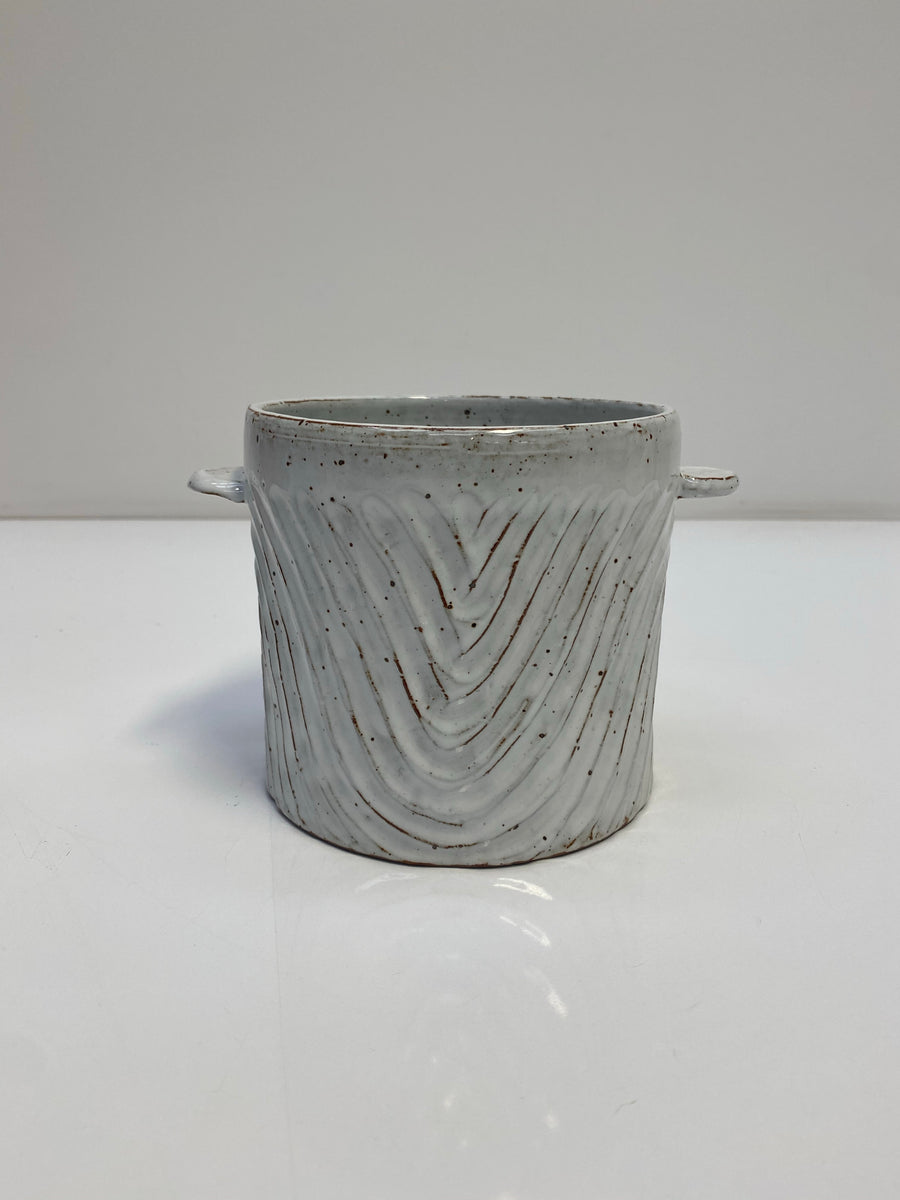 Angus & Celeste Milk wash Artisan Planter Large
